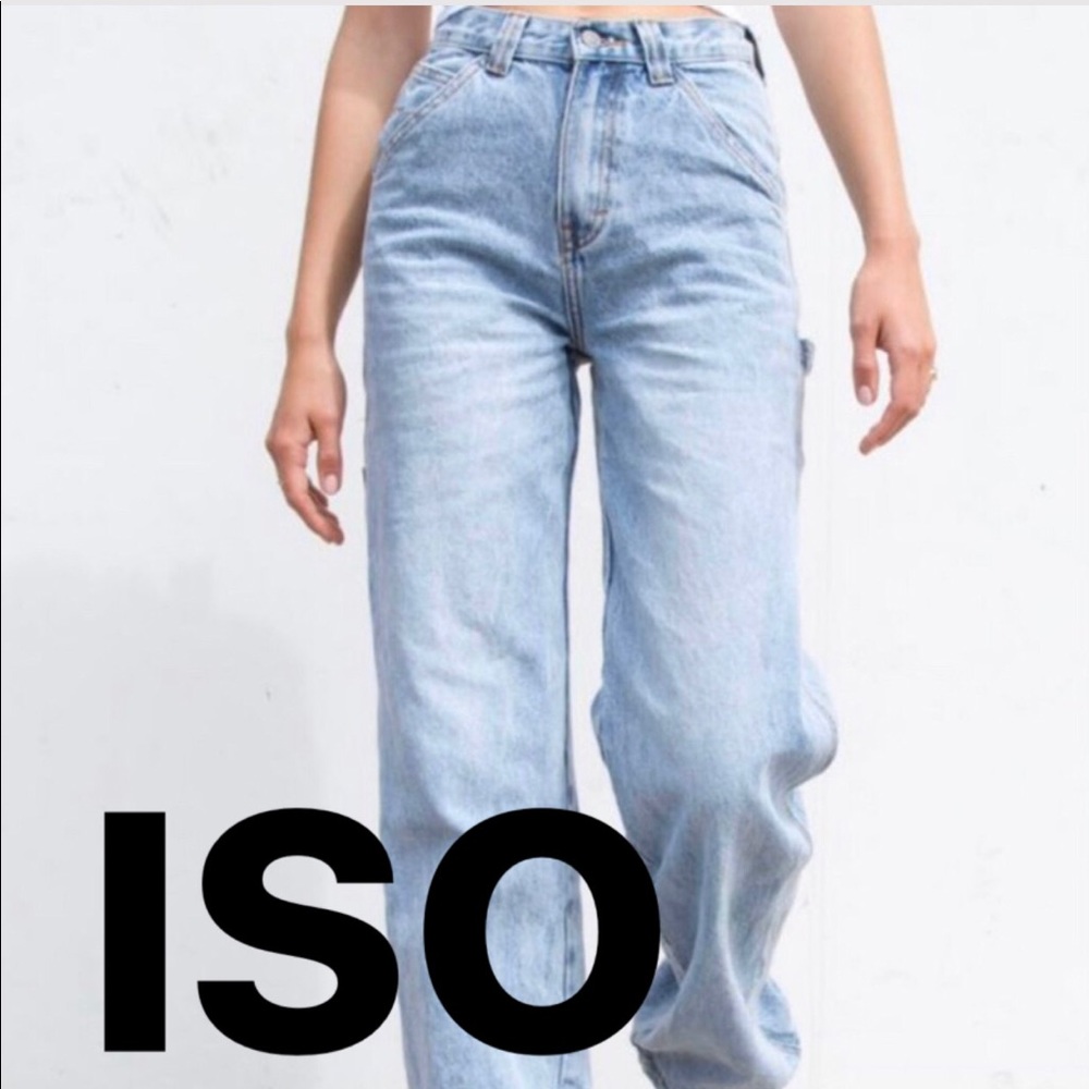 ISO brandy melville feanne jeans